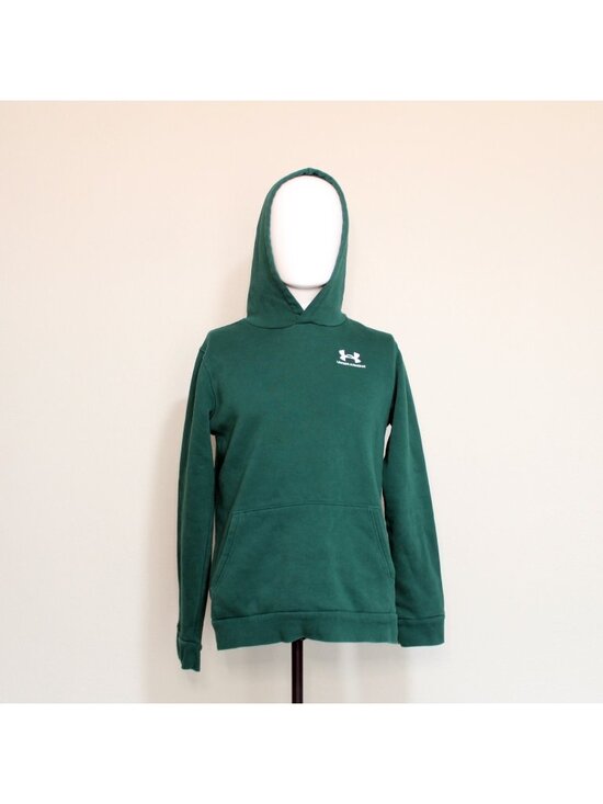 Under Armour Other - Under Armour youth xl hoodie Green Long Sleeve YXL/JTG/EG